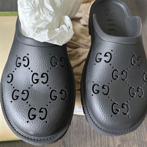 new gucci crocs|gucci women clogs.